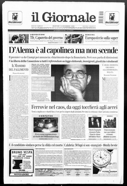 Il giornale : quotidiano del mattino